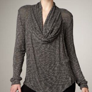 🤎Joie Soft Cowl Neck Drapey Sweater in Greige | Medium